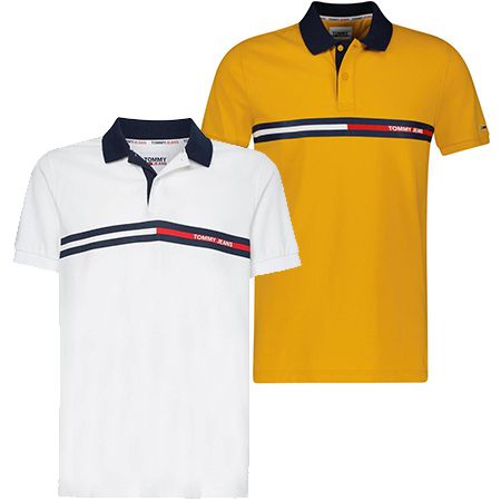 Tommy Jeans Herren Kurzarm Poloshirt in zwei Farben für ab 51,94€ (statt 58€)