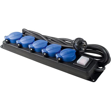 🔌 as Schwabe 5-fach Verteilersteckdosenleiste mit Schalter für 11,89€ (statt 18€)