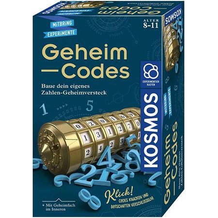 Kosmos 658076 Geheim-Codes, Zahlen-Geheimversteck für 5,69€ (statt 9€) &#8211; Prime