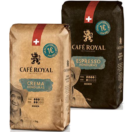 Cafe Royal: 30% Rabatt auf 1KG Bohnenkaffee   ab 30€ Versandkostenfrei