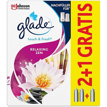 Glade Touch &#038; Fresh 2+1 Nachfüller für das Mini Spray ab 3,18€ (statt 6€) &#8211; Prime Sparabo