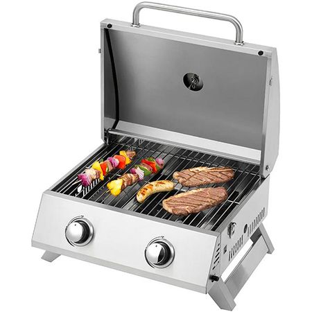 tepro Chicago Tisch-Gasgrill mit 2 Brennern für 109€ (statt 132€)