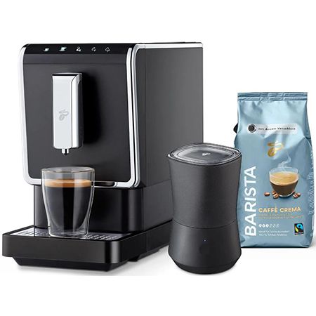 🔥Tchibo Esperto Caffè Kaffeevollautomat + Milchaufschäumer +1kg Barista Kaffee für 269€ (statt 339€)