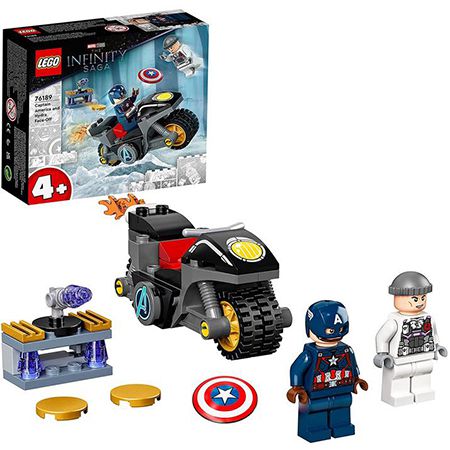 LEGO 76189 Marvel Super Heroes &#8211; Duell zwischen Captain America und Hydra Set für 4,78€ (statt 10€) &#8211; Prime