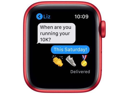 Apple Watch Series 6 mit Wi Fi & GPS, 40mm in Rot für je 275,90€ (statt 332€)