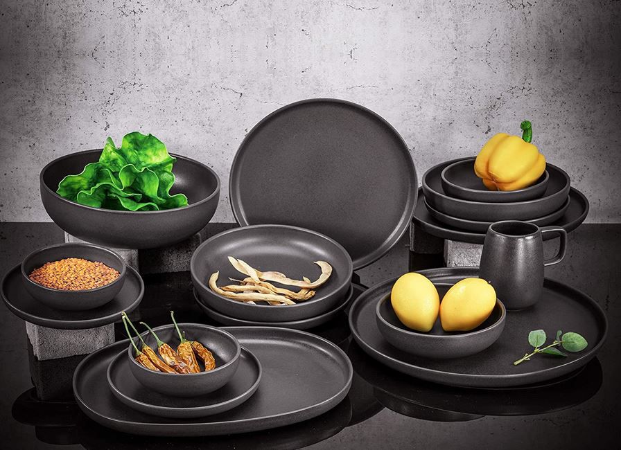 CreaTable Uno Black   16 tlg. Kombiservice für 49,99€ (statt 94€)