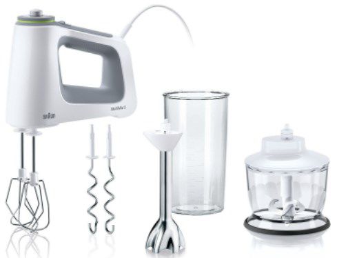 BRAUN (HM 5137) MultiMix 5 Handmixer mit Zubehör für 63€ (statt 73€)