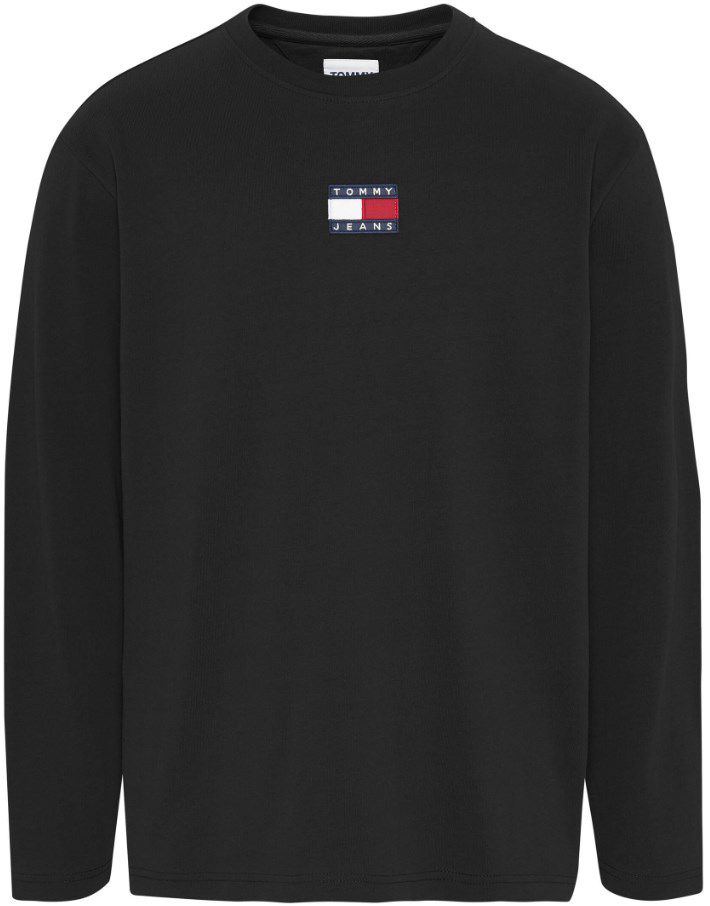 Tommy Jeans Badge Sweater in Schwarz o. Weiß für je 34,14€ (statt 40€) S bis XL