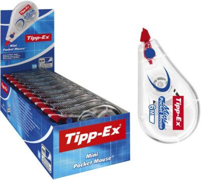 10er Pack Tipp Ex Mini Pocket Mouse Korrekturroller für 12,45€ (statt 16€)