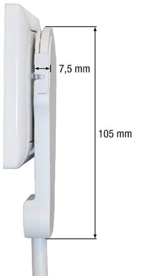 Meister 5m Flachstecker Verlängerungskabel in Weiß für 8,85€ (statt 12€)