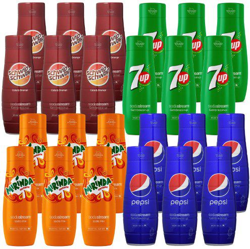 6x SodaStream Sirup (je 440ml) in versch. Sorten z.B. Pepsi für 12,78€ (statt 21€)   kurzes MHD