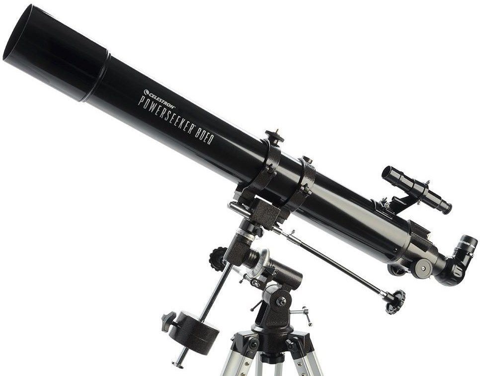 Celestron PowerSeeker 80 EQ Linsenteleskop für 149,79€ (statt 223€)