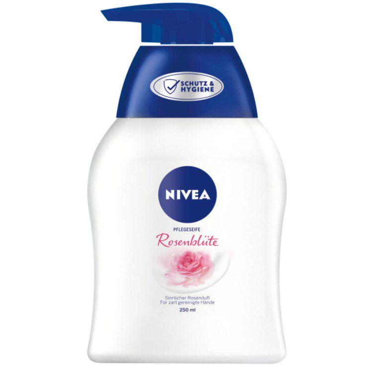 🔥 12x NIVEA Pflegeseife Rosenblüte, 250ml ab 8,50€ (statt 15€ )   Prime Sparabo