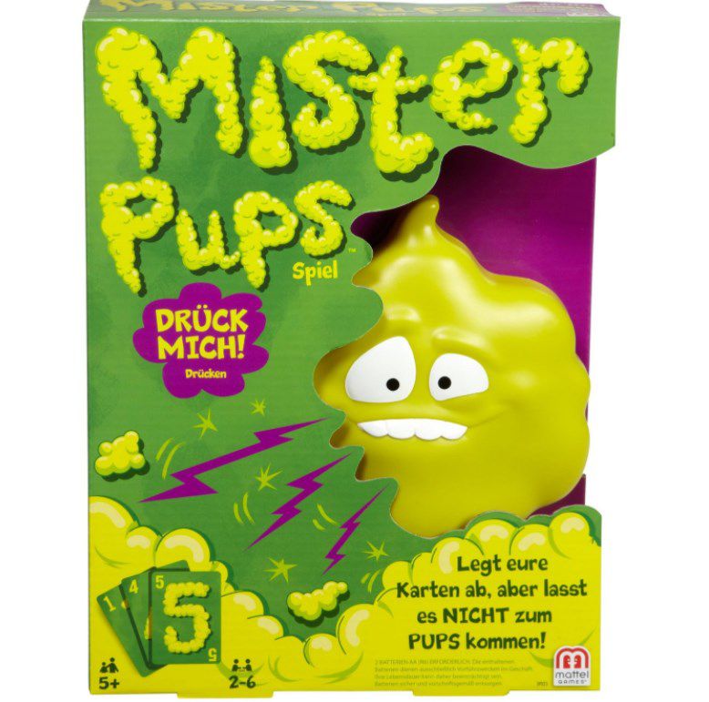 Mister Pups Kartenspiel von Mattel Games &#8211; Spanische Verpackung für 9,05€ (statt 20€)