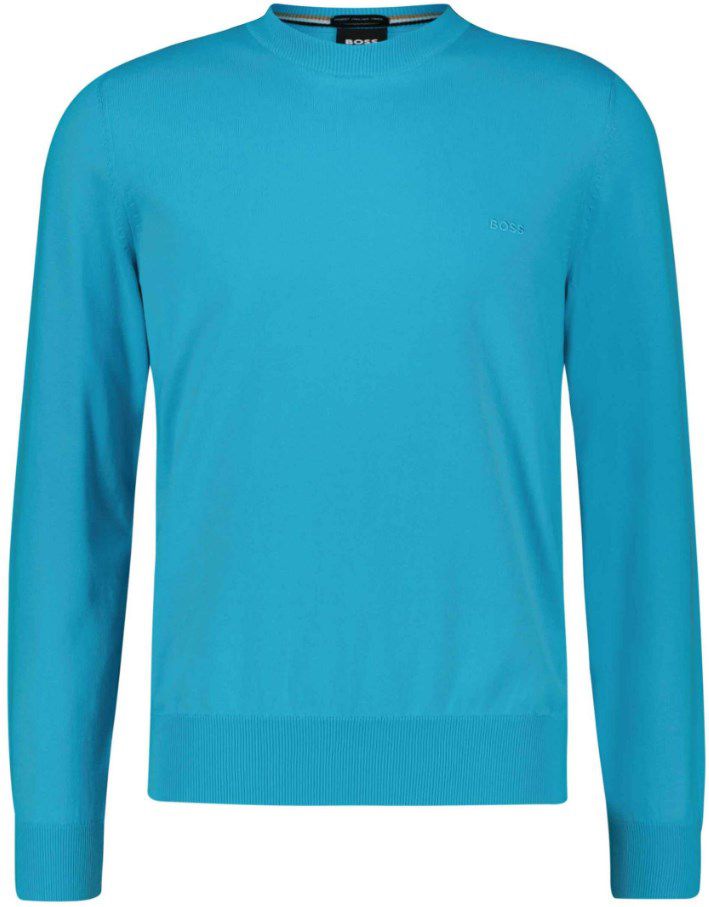 BOSS Herren Strickpullover PACAS in Marine oder Türkis ab 77,07€ (statt 96€)