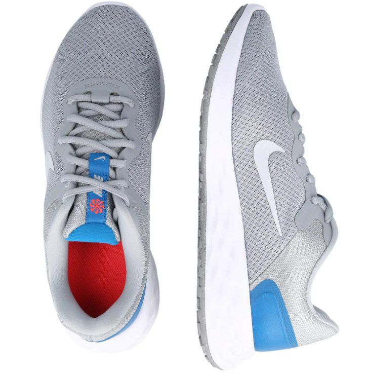 Nike Herren Revolution 6 Laufschuh in Grau/Blau für 43,19€ (statt 58€)