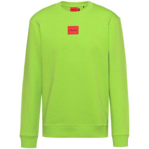 HUGO Herren Sweatshirt &#8222;DIRAGOL212&#8220; in Grün für 62,74€ (statt 90€)
