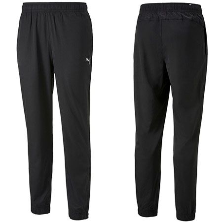 Puma Essentials Gewebte Herrenhose in Schwarz für 16,96€ (statt 20€)