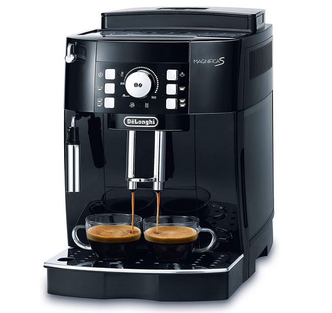 De&#8217;Longhi ECAM 21.116.B Magnifica Kaffeevollautomat in schwarz für 248€ (statt 336€)