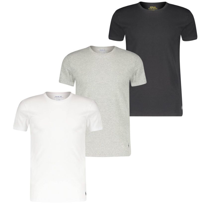 3er Polo Ralph Lauren Herren T Shirts für 35,66€ (statt 45€)