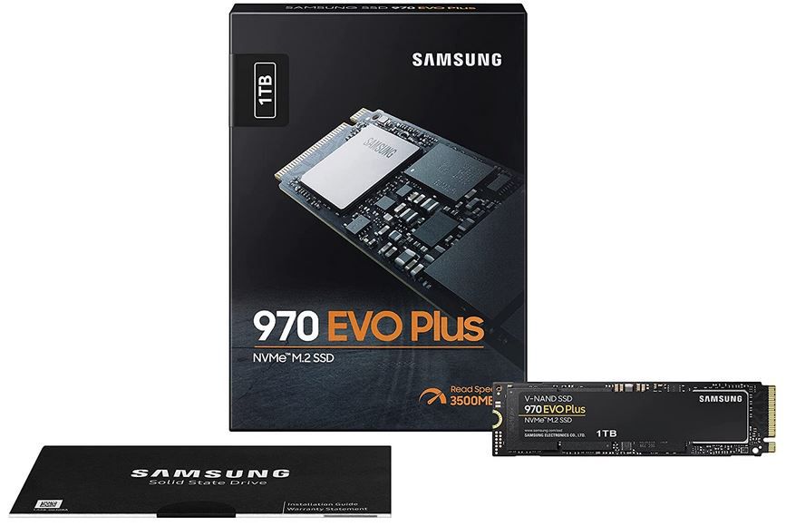 SAMSUNG 970 EVO Plus 1 TB SSD NVMe für 66,39€ (statt 85€)