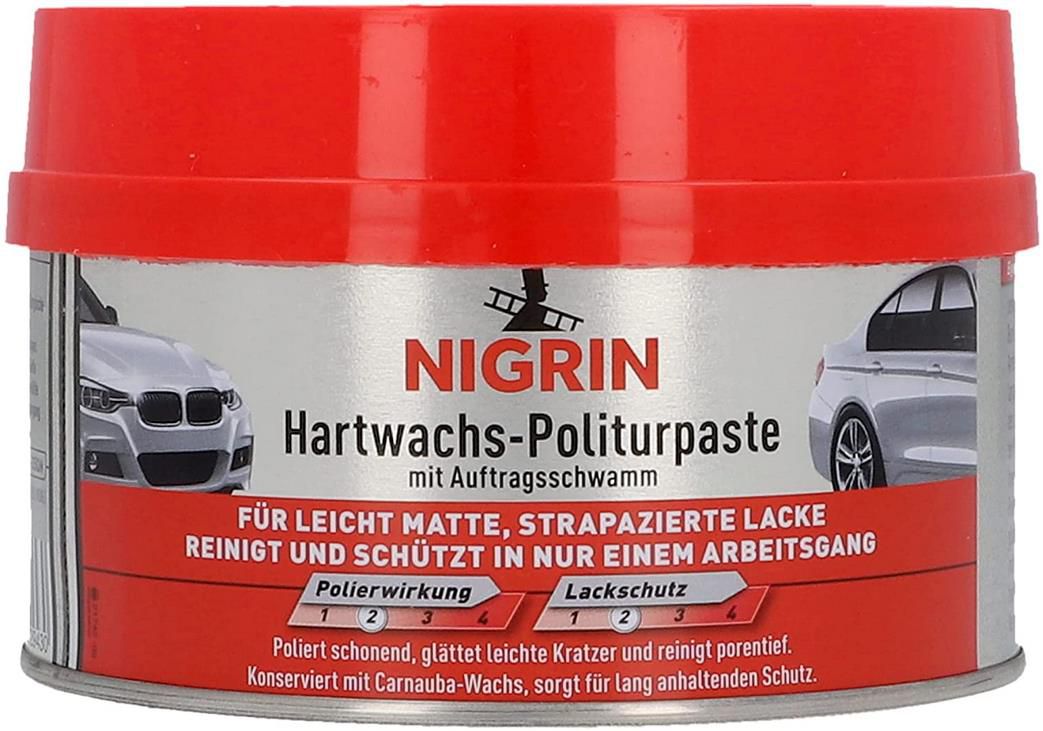 NIGRIN 72943 Hartwachs  Politurpaste, 250 ml für 4,42€ (statt 10€)   Prime