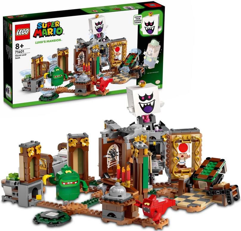 LEGO 71401 Super Mario Luigis Mansion: Gruseliges Versteckspiel Erweiterungsset für 49,99€ (statt 56€)