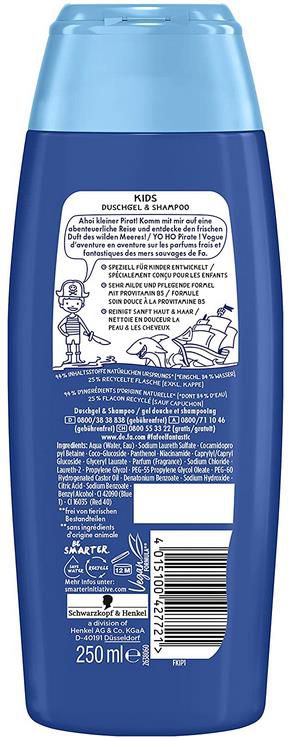 4x Fa Kids Duschgel & Shampoo Piratenwelt ab 4,78€ (statt 6€)   Prime Sparabo