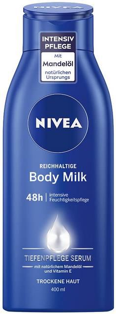 NIVEA Reichhaltige Body Milk mit Mandelöl ab 2,39€ (statt 4€)   Prime Sparabo