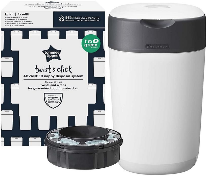 Tommee Tippee Twist and Click Advanced Windeleimer für 9,99€ (statt 15€)