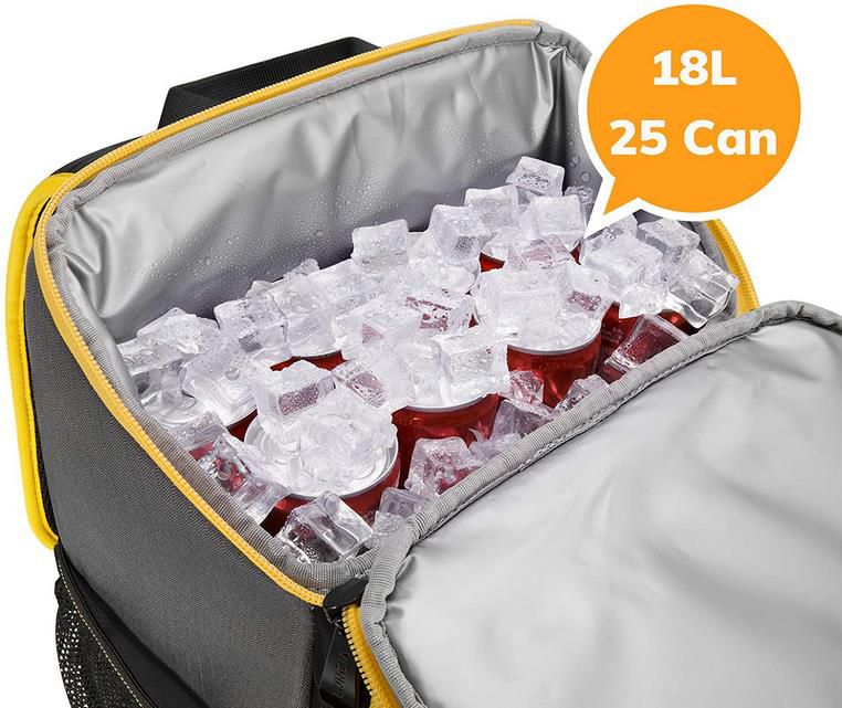 Luncia   Wasserdichte und faltbare Kühltasche mit 18L für 13,19€ (statt 32,99€)