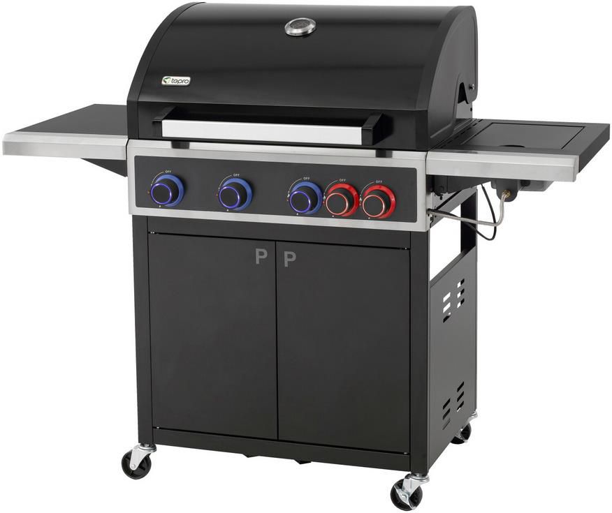 Tepro Keansburg 4 Gasgrill mit 5 Brenner und Rost in Rost System für 249,99€ (statt 429€)