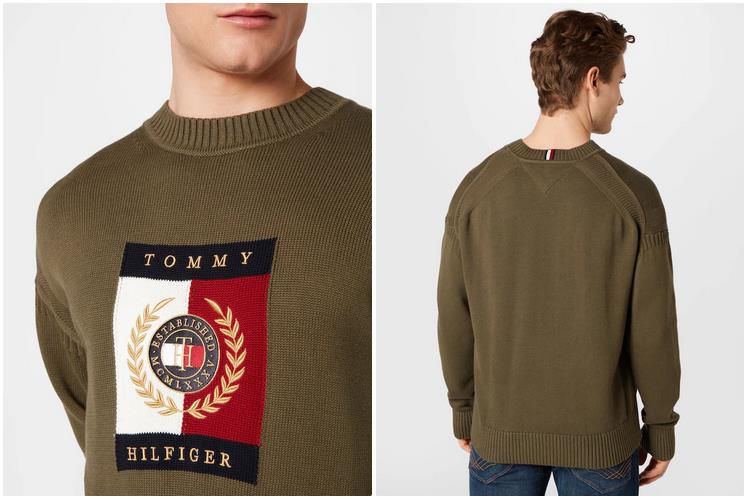 Tommy Hilfiger Intarsia Icon Herren Pullover für 88,91€ (statt 149€)