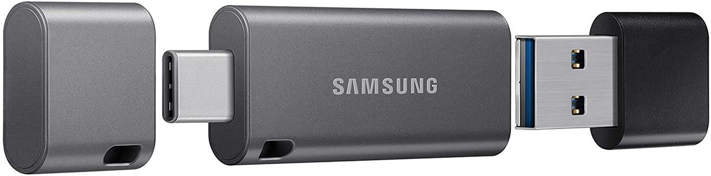 Samsung DUO Plus 128GB USB C und USB A 3.1 Flash Drive für 23,99€ (statt 31€)   Prime