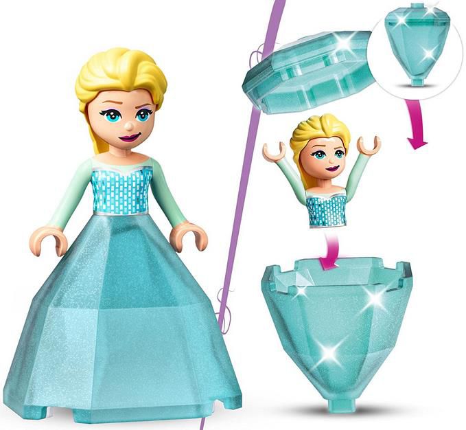 Lego 43199 Disney Elsas Schlosshof mit Elsa Mini Puppe für 6,99€ (statt 10€)   Prime Sparabo