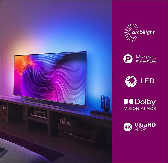 Philips TV 43PUS8506 43 Zoll 4K UHD LED Android TV mit Ambilight für 449€ (statt 524€)