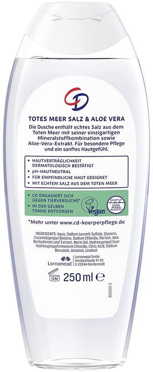 CD Totes Meer Mineralien Duschgel, 250 ml ab 1,23€   Prime Sparabo