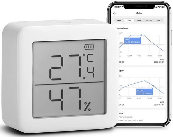 SwitchBot Digital Thermo  und Hygrometer mit Bluetooth für 11,89€ (statt 19€)
