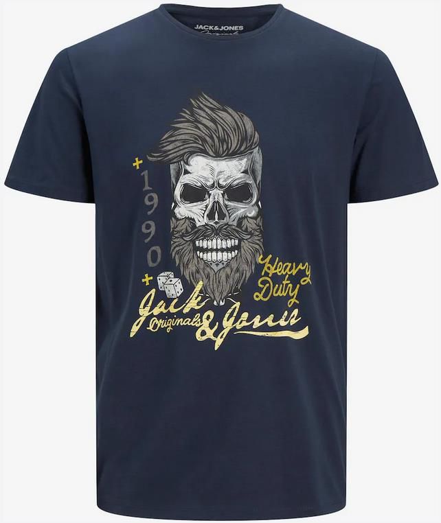 Jack & Jones Dome Herren T Shirt mit drei Motiven für 10,90€ (statt 15€)