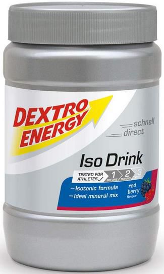 Dextro Energy Iso Drink Pulver, Red Berry, 440g mit Elektrolyte ab 4,79€ (statt 7€)   Prime Sparabo