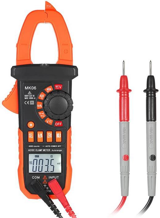 Kakacell GJ 1 Digitales Multimeter mit Messzange für 18,99€ (statt 40€)