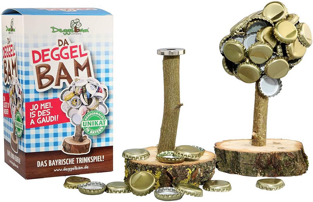 Deggelbam das Original 2.0   Baum mit Magnet für 50 Kronkorken für 14,53€ (statt 18€)