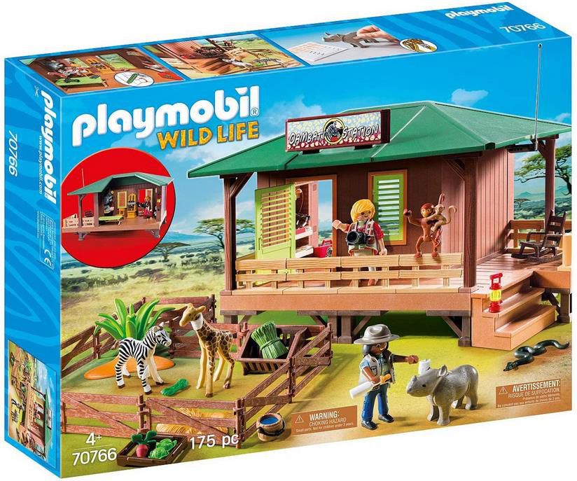 PLAYMOBIL 70766 Wild Life Rangerstation mit Tieraufzucht für 34,11€ (statt 50€)   Prime