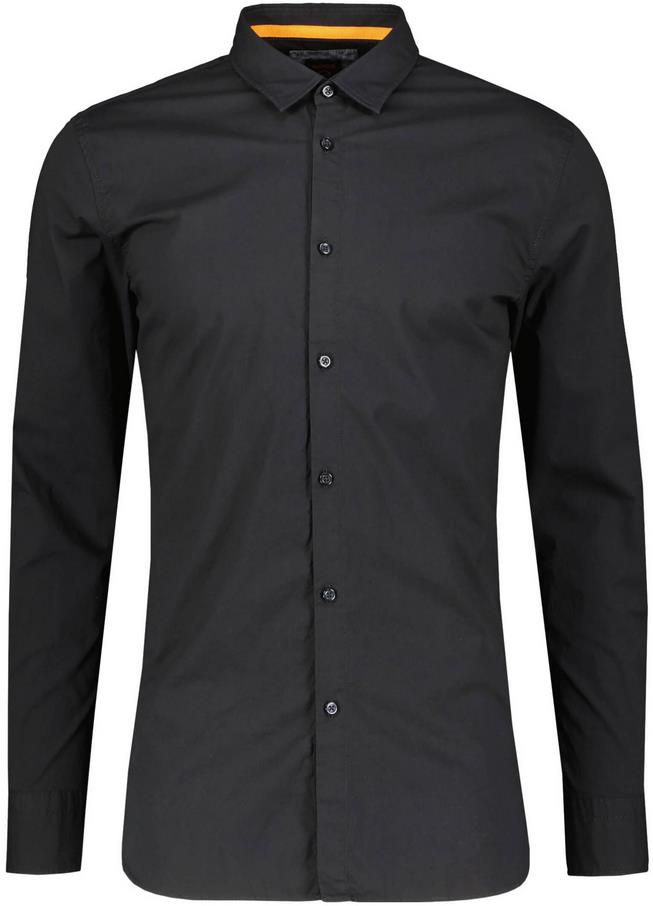 BOSS Magneton Herren Hemd in Schwarz für 55,95€ (statt 82€) S, M und XL