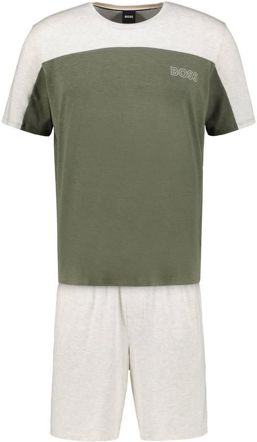 BOSS Natural Short Set Herren Schlafanzug für 69,41€ (statt 90€)