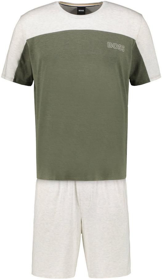 BOSS Natural Short Set Herren Schlafanzug für 69,41€ (statt 90€)
