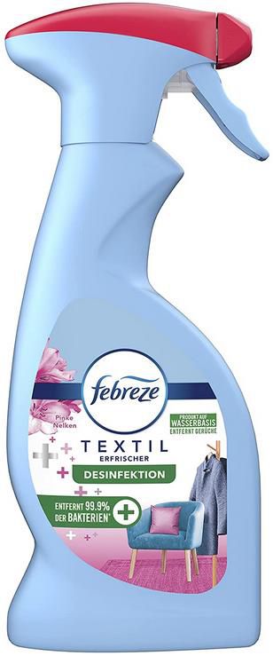 Febreze Antibakterielles Textilerfrischer Spray - Pinke Nelken