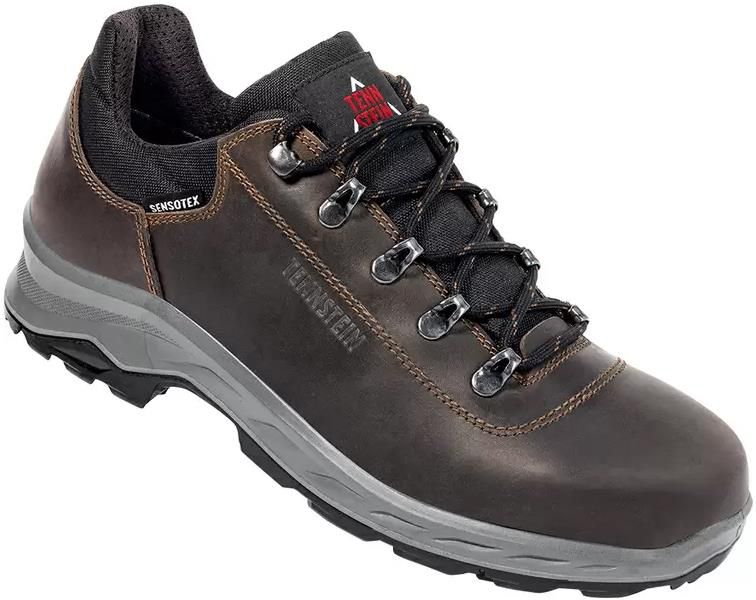 Tennstein Unisex Leder Wanderschuhe in Dunkelbraun für 88,06€ (statt 119€)