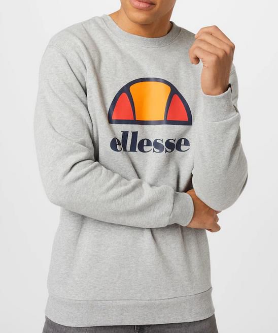 Ellesse Perc Herren Sweatshirt in Grau für 29,90€ (statt 38€)