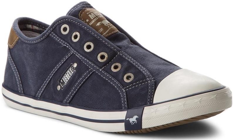 Mustang 42A005 Denim Herren Sneaker für 31€ (statt 43€)